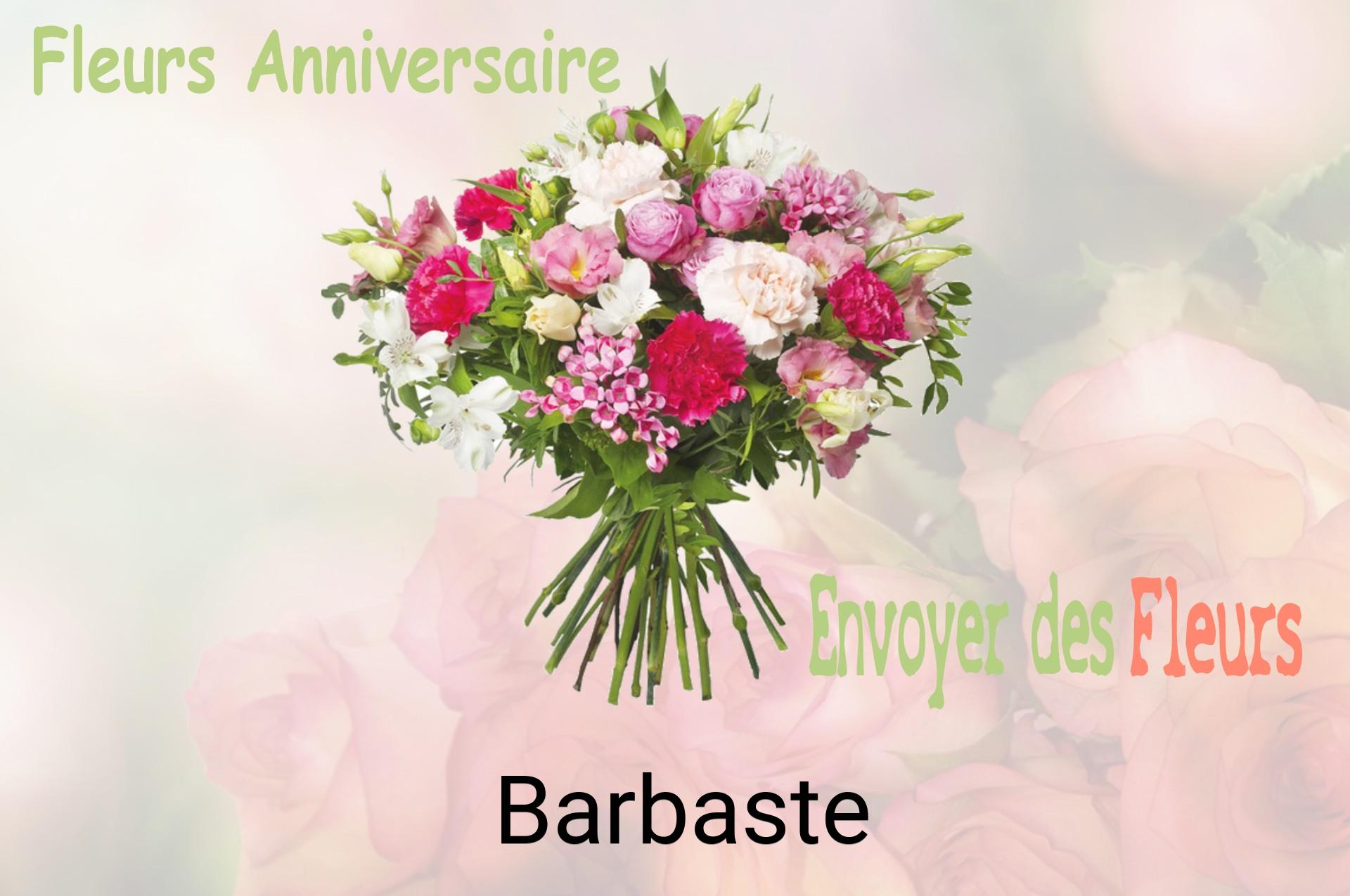 Bouquet de fleurs d’anniversaire livré à Barbaste