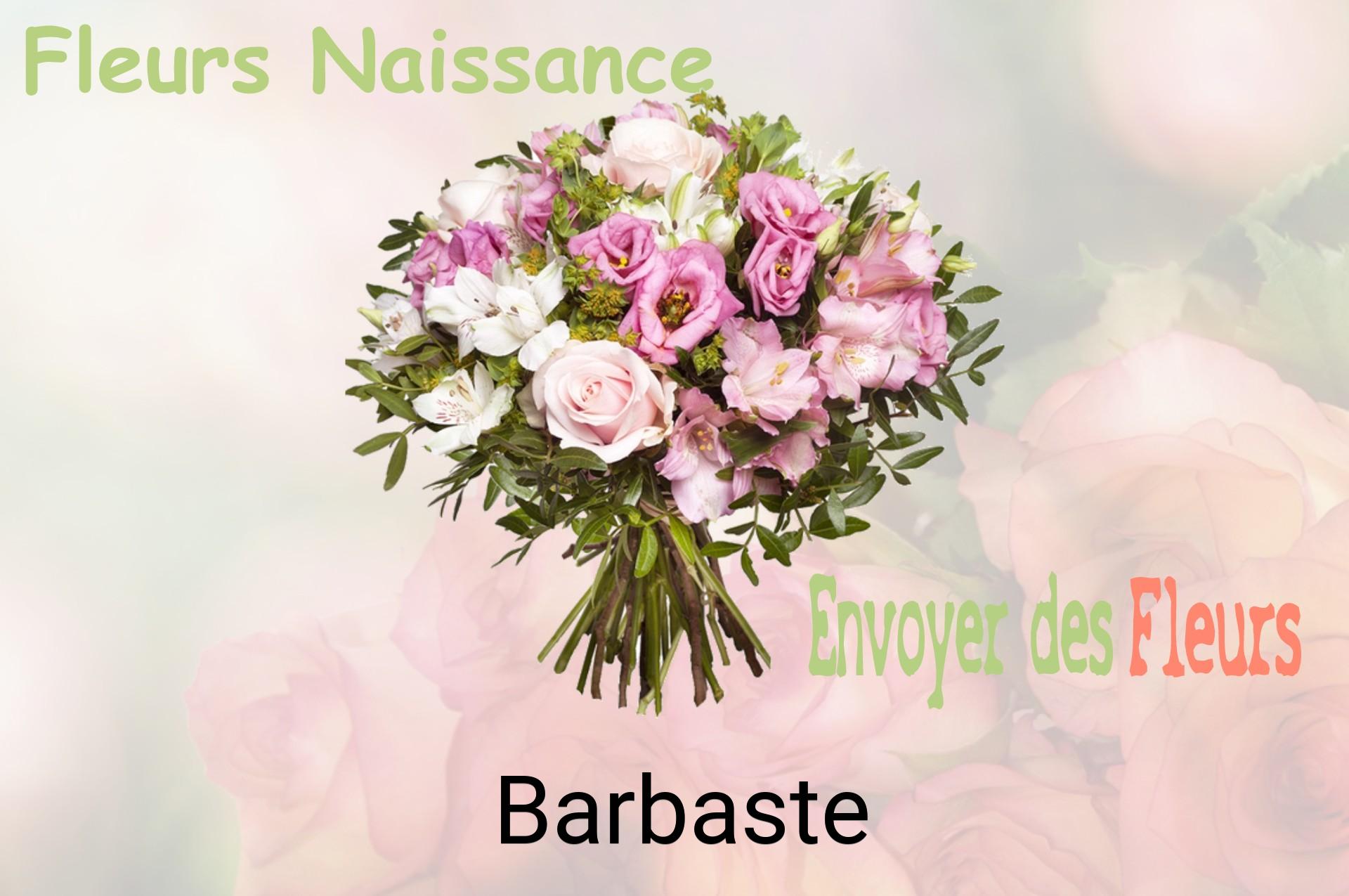 Bouquet de fleurs de naissance livré à Barbaste